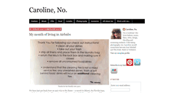 Desktop Screenshot of carolineno.com